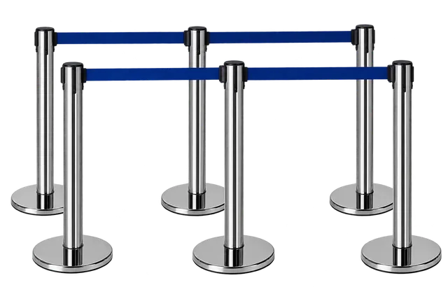 Разделително колче с лента